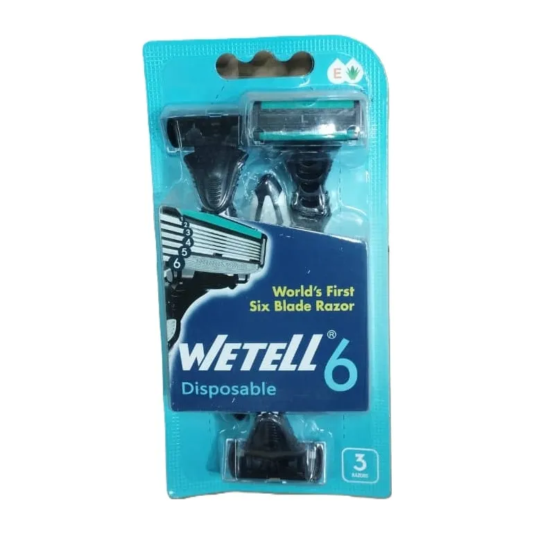 ژیلت 6 تیغ بسته دو عددی