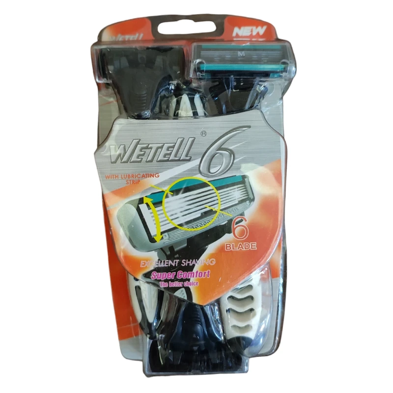 ژیلت 6 تیغ بسته دو عددی