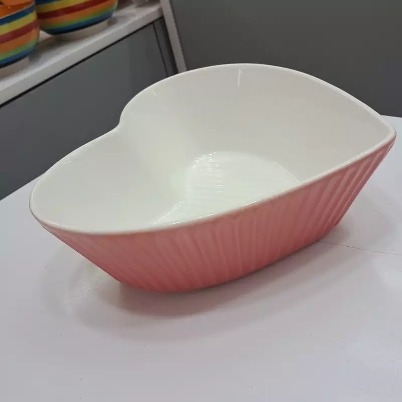آجیل خوری سرامیکی قلبی