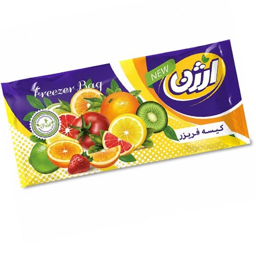 کیسه فریزر چسبی آرژن